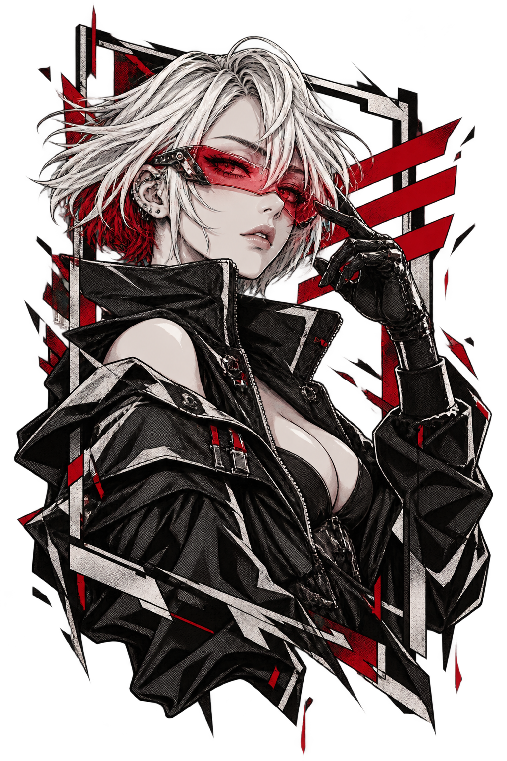 Ghost Signal original anime artwork